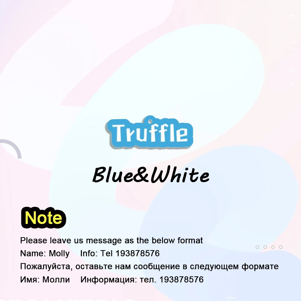 Personalized Dog Tag Handmade Acrylic Pet ID Tag for Dogs Puppies Colorful Name Tags for Cats Kitten Pendent Collar Accessories