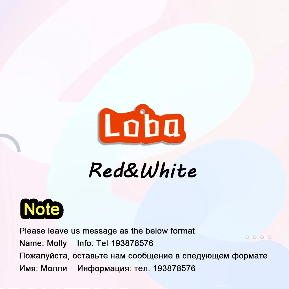 Personalized Dog Tag Handmade Acrylic Pet ID Tag for Dogs Puppies Colorful Name Tags for Cats Kitten Pendent Collar Accessories