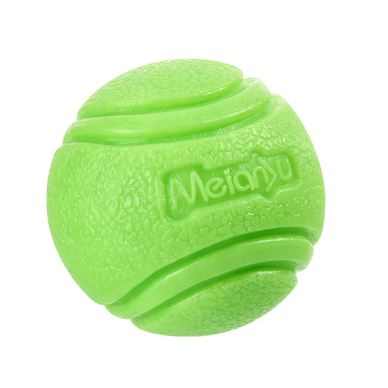 Pet Dog Ball Chew Toys Funny Bouncy Rubber Solid Ball for Small Large Dog Toys Outdoor Throwing Training Toys Supplies