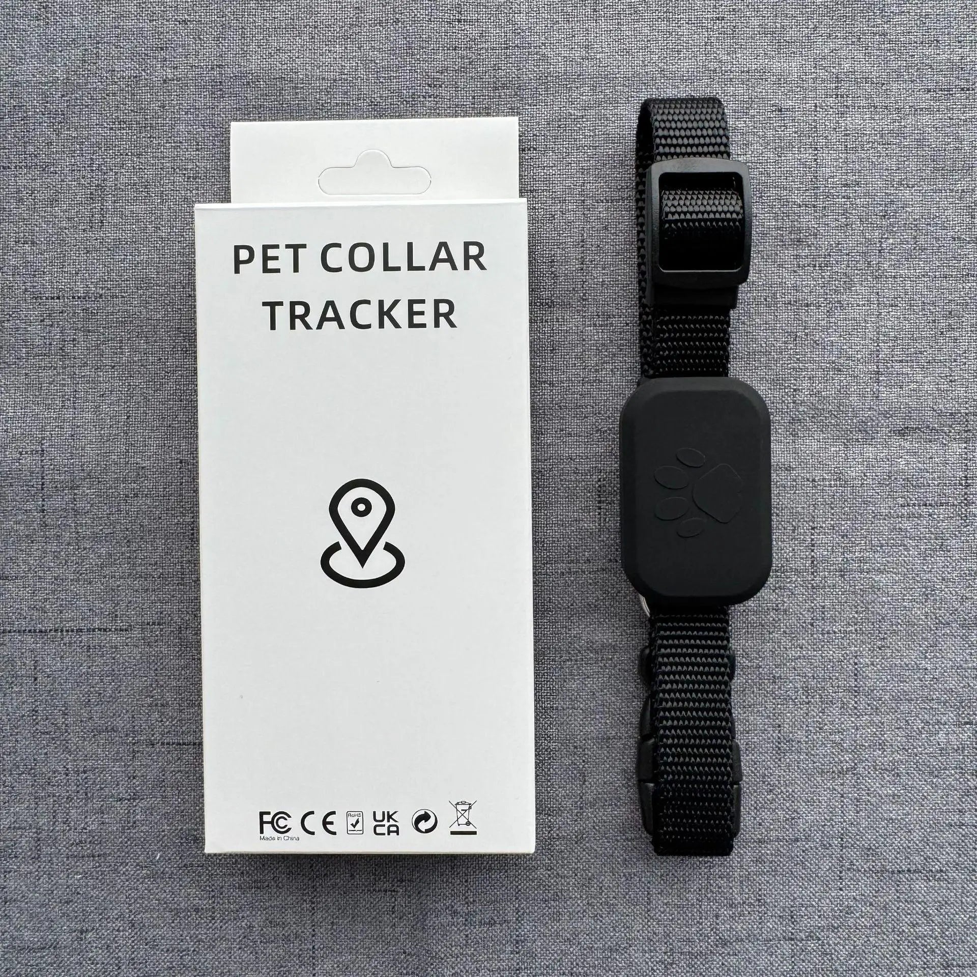 Smart GPS tracker collar for cats and dogs.
Real-time, waterproof, anti-lost tracking via iOS.