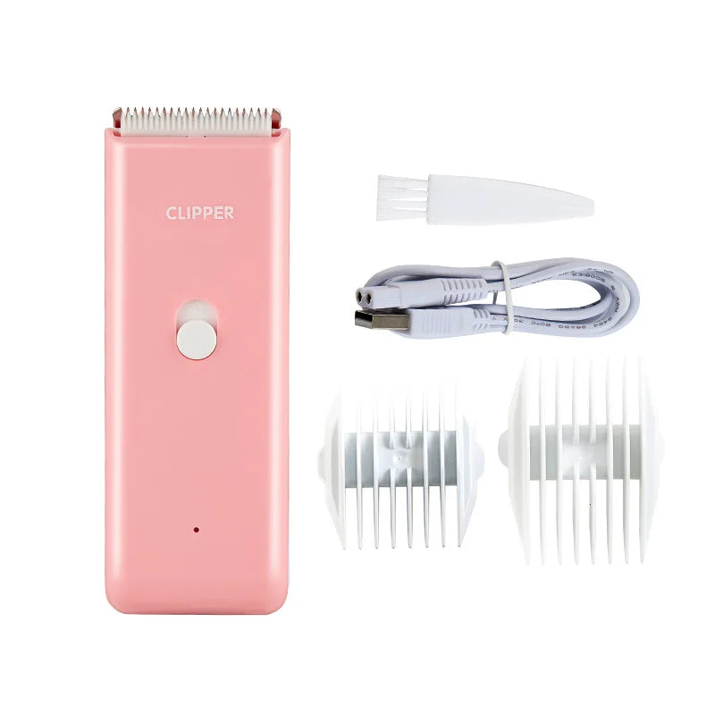 Pet grooming hospital for cats and dogs, low-noise electric push shear, electric waterproof, professional wireless shaving