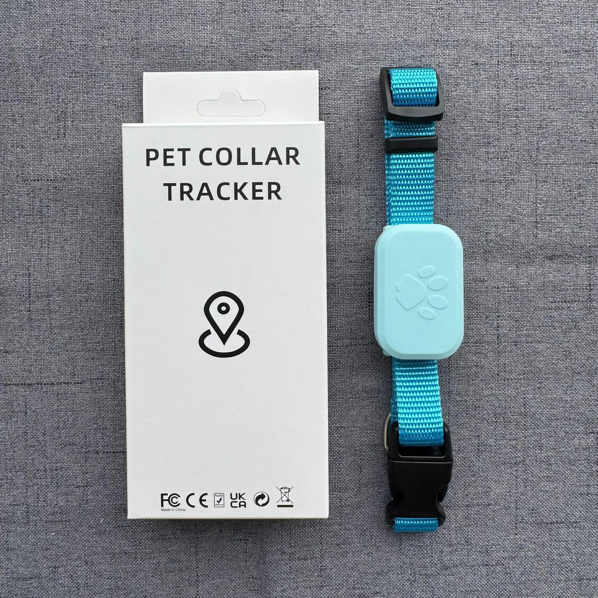 Smart GPS tracker collar for cats and dogs.
Real-time, waterproof, anti-lost tracking via iOS.
