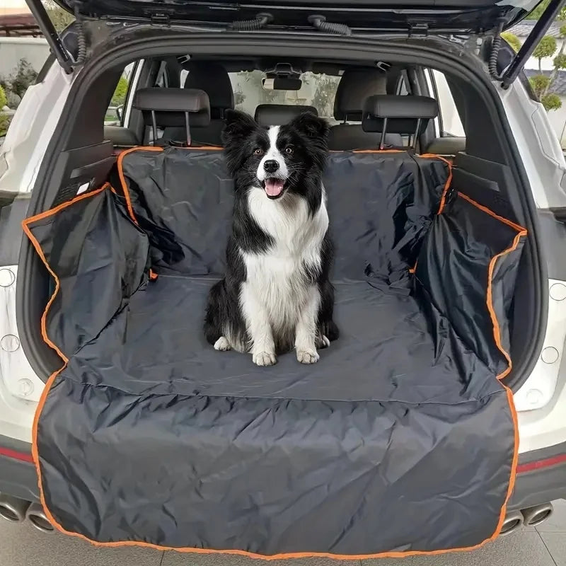Durable polyester trunk mat for Pawpals.
Non-slip, scratch-resistant, and easy to clean for SUVs and cars.