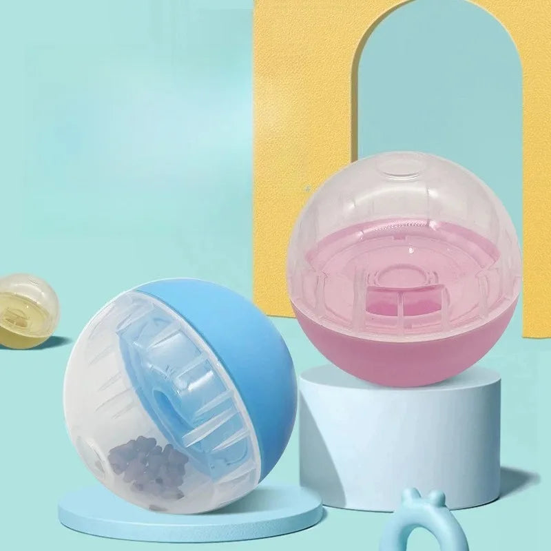 Pet Treat Ball Pet Interactive Dog Cat Toys Iq Training Educational Toy Interactive Puzzle Feeder Ideal for Dog Cat