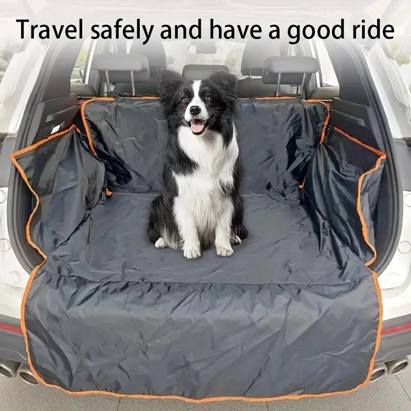 Durable polyester trunk mat for Pawpals.
Non-slip, scratch-resistant, and easy to clean for SUVs and cars.