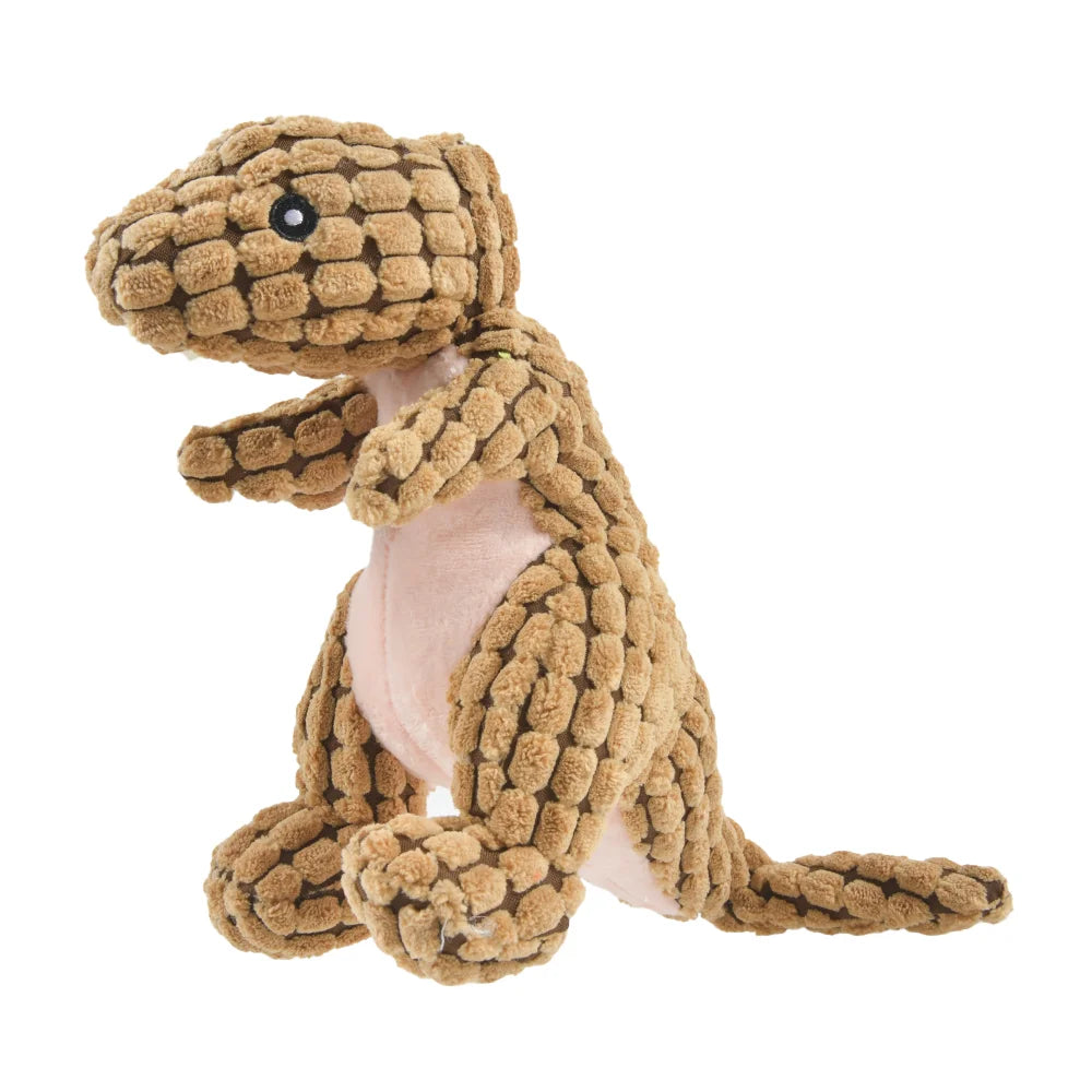 Interactive plush dinosaur toys for Fur-babies.
Soft, chewable, and perfect for playtime or cuddling.