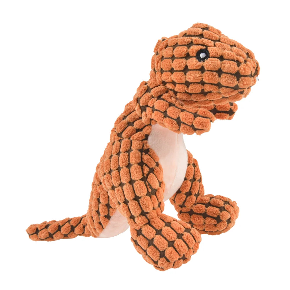 Interactive plush dinosaur toys for Fur-babies.
Soft, chewable, and perfect for playtime or cuddling.