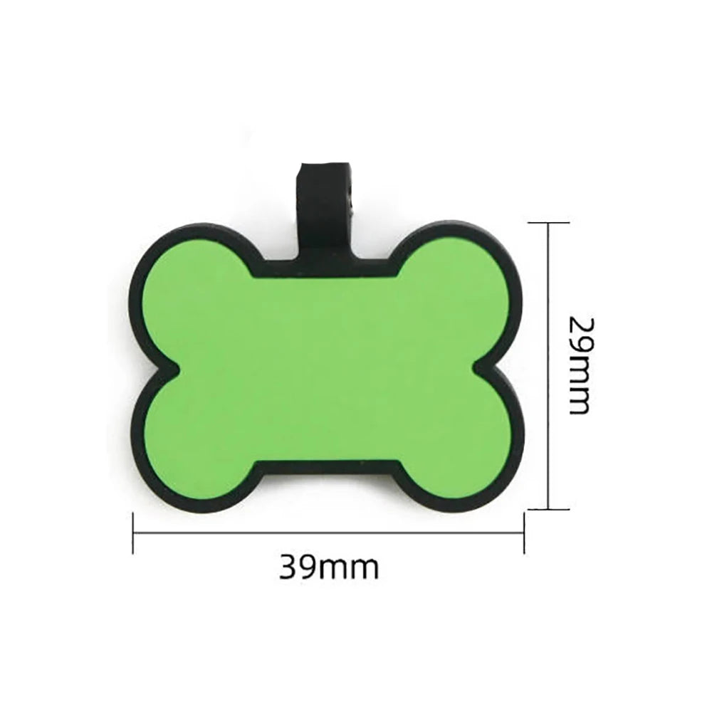 Pet Anti-lost ID Tag Personalized Dog Collar Tag Engraved Name Phone Number Custom Pendant Puppy Collars Accessories