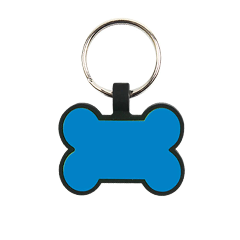 Pet Anti-lost ID Tag Personalized Dog Collar Tag Engraved Name Phone Number Custom Pendant Puppy Collars Accessories