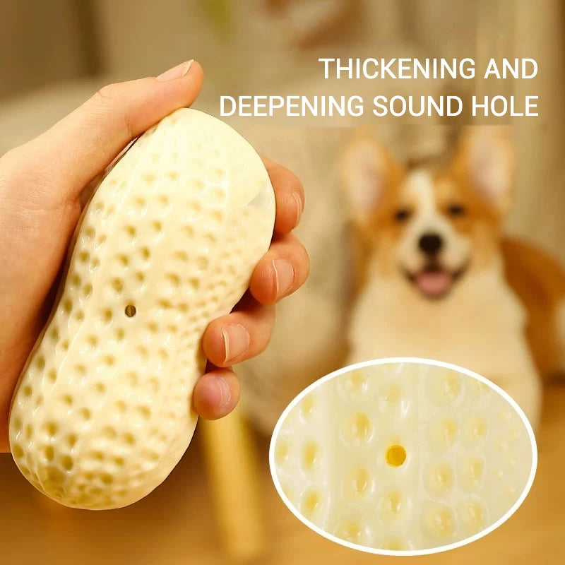 Pet Toys TPR Simulation Peanut Sound Toy Vegetable Series Dog Toys Dog Play Interactive Teeth Grinding Pet Supplies