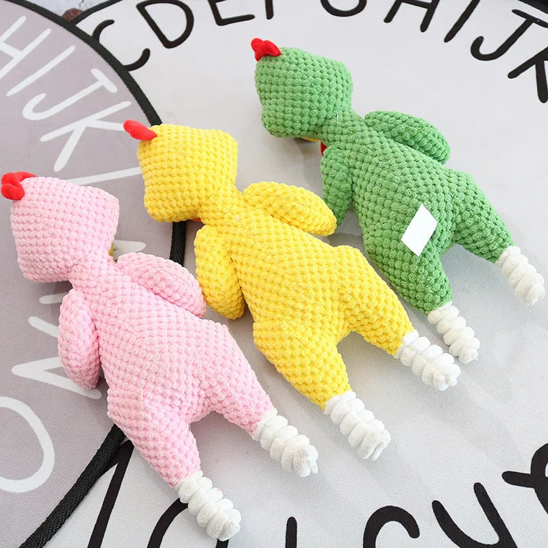 Plush Pet Chew Toys for Small Medium Dogs Squeaky Puppy Dog Toy Teeth Clean French Bulldog Poodle Pug Animals Pets Accessories