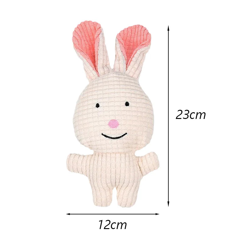 Plush Pet Chew Toys for Small Medium Dogs Squeaky Puppy Dog Toy Teeth Clean French Bulldog Poodle Pug Animals Pets Accessories