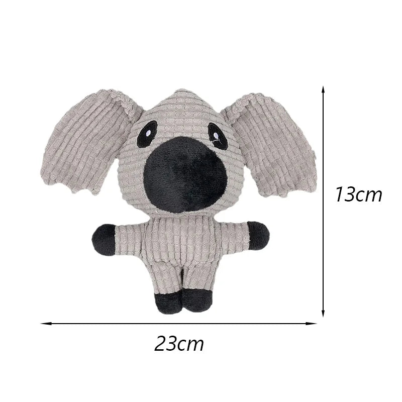 Plush Pet Chew Toys for Small Medium Dogs Squeaky Puppy Dog Toy Teeth Clean French Bulldog Poodle Pug Animals Pets Accessories