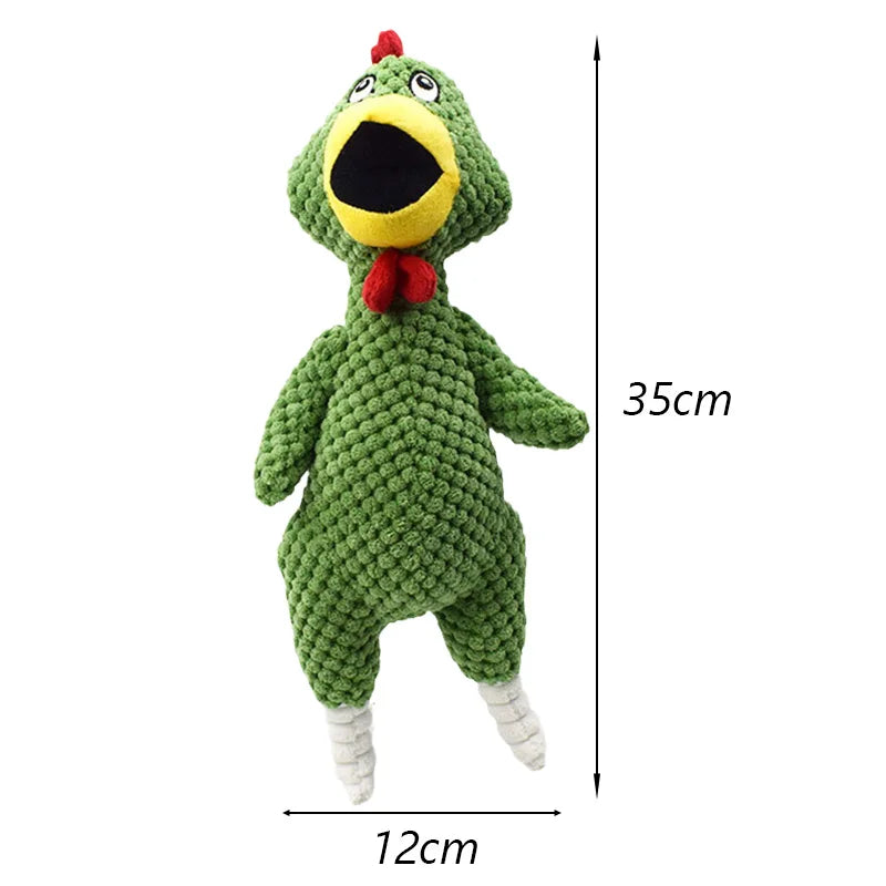 Plush Pet Chew Toys for Small Medium Dogs Squeaky Puppy Dog Toy Teeth Clean French Bulldog Poodle Pug Animals Pets Accessories