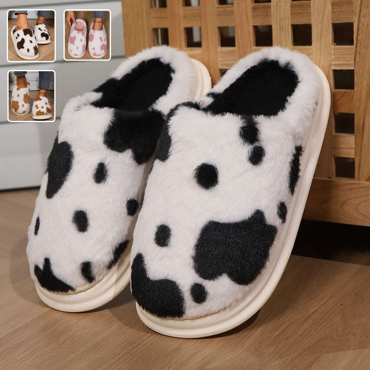 Plush Slippers